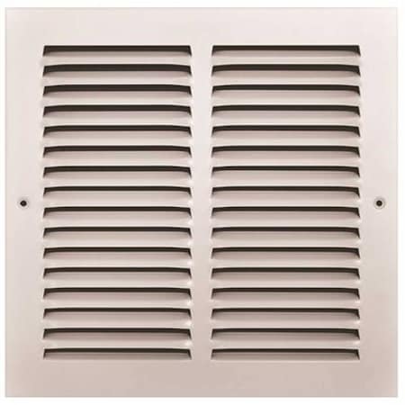 Tru Aire 10 in. x 10 in. White Stamped Return Air Grille 170 10X10